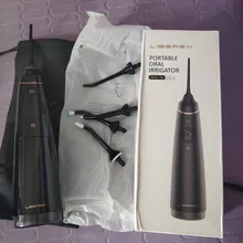 Liberex-irrigador Dental portátil IPX7, chorro de agua recargable por USB, hilo Dental impermeable, limpiador de dientes para Limpieza de dientes