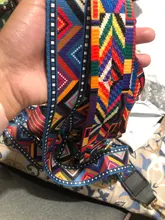 Correa ajustable de arcoíris para bolso, Correa ancha para hombro, accesorio de repuesto, parte ajustable