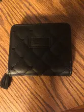 Zipper Wallet Purses Short Female Small Women Card-Holder Fashion Nubuck Plaid 