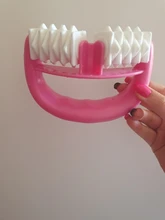 Masajeador Facial de celulitis, rodillo 3D de Control de grasa, rodillo para piernas, Abdomen, cuello, glúteos, herramienta para un levantamiento de rostro