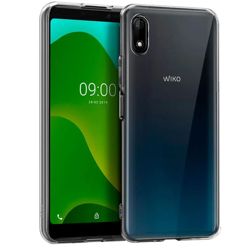 ТПУ гель Стенд чехол Wiko Y70 | Прозрачный чехол Чехол
