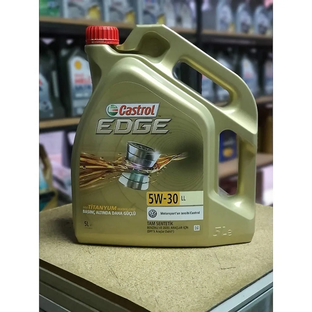 Castrol Edge 5W-30 Ll Advanced Full Sintetico Benzina E Gasolio 5 W30 5 Litri Consegna Veloce