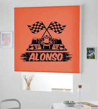 

Blind Iroa customizable/Formula One! ROLLER BLINDS TRANSLUCENT! (ORANGE 100X175)