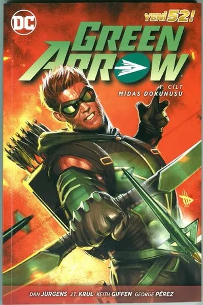 Green Arrow - Midas touch-Skin 1 Dan Jurgens J.T. Krul Keith Giffen Line Dreams | Канцтовары для офиса и дома