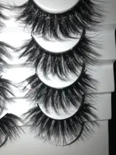 HBZGTLAD-pestañas postizas de pelo de visón 3D, 2/8/20 pares, pestañas largas naturales/gruesas, útiles de extensión de belleza