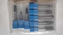 8 unids/set 6mm-12mm carburo de tungsteno Burr poco de grabado CNC 1/4 Rotary Cutter archivos gran oferta