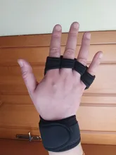 Guantes antideslizantes para gimnasio para hombre y mujer, 1 par, antigolpes, para entrenamiento de levantamiento de pesas, medio dedo, ciclismo de montaña