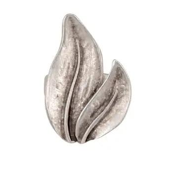 

Women's ring dimensionless two petals (55017)