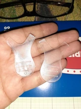 Extensiones de pestañas transparentes de silicona, 5/10 Uds., 4,8 cm, rizador de elevación, injerto, cepillo, accesorios de herramientas, #292709