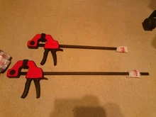 Duratec-abrazadera F de alta resistencia para trabajo en madera, agarre rápido, barra de estilo F, abrazaderas para carpintería de 4, 6, 12 pulgadas