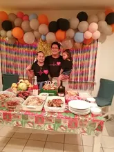 Camiseta a juego con latido del corazón para madre e hija, ropa de Navidad para madre, padre, niño