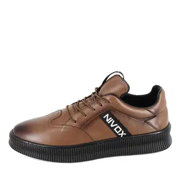 

Attolia - Nivox - Genuine Leather Men's Sneakers Casual Shoes Daily
