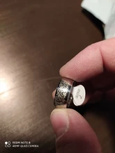 Modyle-anillos de acero de titanio para hombres y mujeres, anillo vintage de Dios árabe, con palabras islámicas musulmanas, de moda