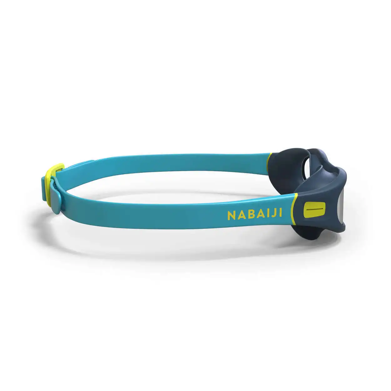 Очки для плавания с прозрачными линзами сине желтые 100 SOFT размер S NABAIJI x Decathlon|Очки