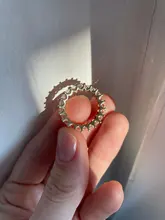 Huitan-anillos de promesa de amor para mujer, joyería de boda, cristal cuadrado pavimentado, circonita, anillo de compromiso de boda elegante, nuevo