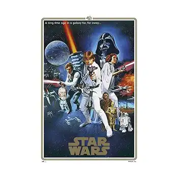 

Poster Star Wars Classic 40 Anniversary One Sheet B