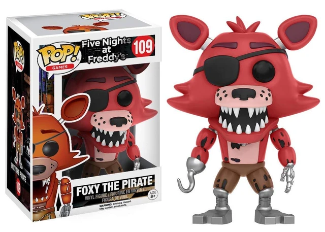 FNAF ANIMATRONIC FOXY THE PIRATE action figure size 9 Five Nights