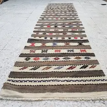 Английский Oushak ковер дорожка 2'6'' X 10'10''/75x330 см