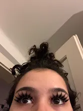 Pestañas postizas largas y naturales, maquillaje para Cosplay, tiras cruzadas, color negro, 1/5 pares