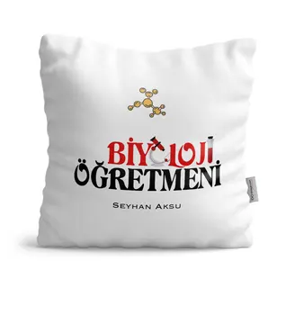 

Personalized Biology Öğretmeni Satin Pillow