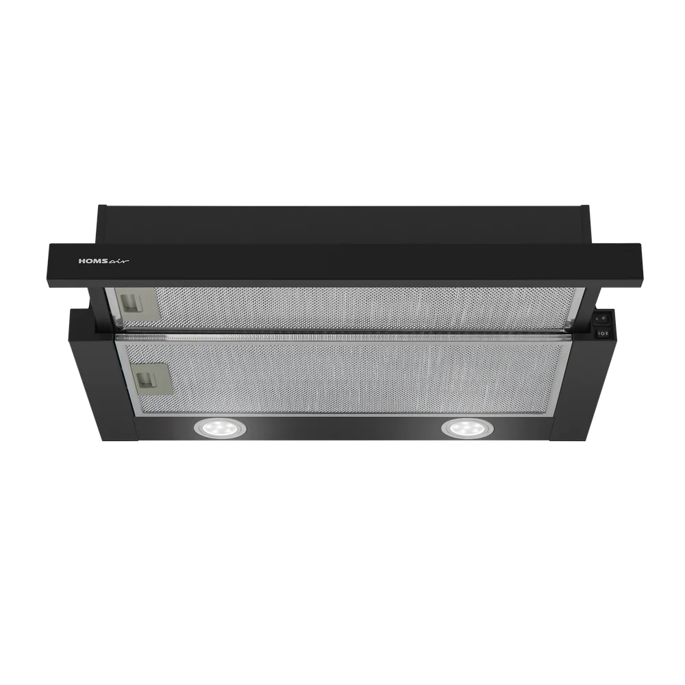 Кухонная вытяжка HOMSair FLAT 60 ЧЕРНЫЙ