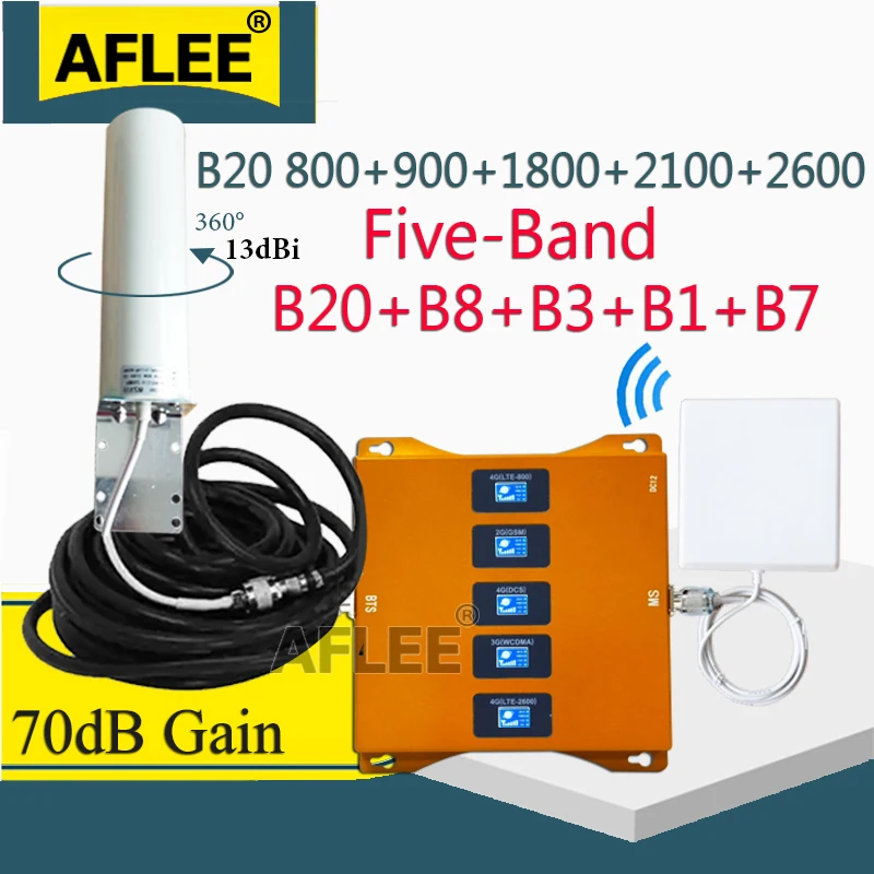 B20 800 900 1800 2100 2600mhz Five-Band Cell Phone