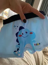 Ropa interior de algodón para niños, pantalones cortos de dibujos animados, bragas para bebés, bóxers a rayas, HH, 3 piezas