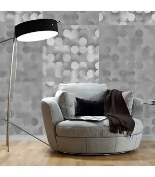 

Mural-Light gray Rain