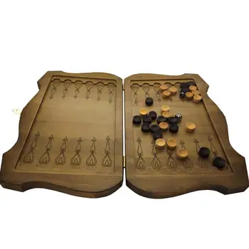 

Backgammon Ivanovsky mini hunters, Beech