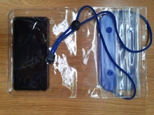 Bolsa de teléfono Universal impermeable para natación, funda grande para teléfono, bolsa en seco bajo el agua para esquiar, buceo, senderismo, ciclismo, Camping al aire libre