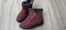 Rimocy-Botas de nieve impermeables de felpa gruesa para mujer, botines de plataforma antideslizantes de talla grande 43, zapatos acolchados de algodón para invierno