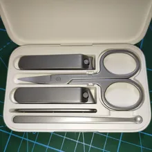 Trimmer Clippers Earpick Nail-File Pedicure-Care Beauty-Tools Stainless-Steel Professional