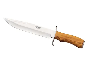 

Joker CO35 fox hunting knife with olive fist and 23,5 cm blade.