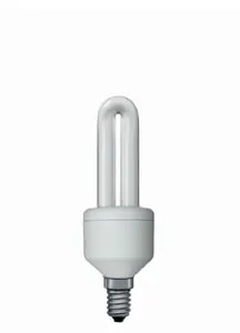 

88291 Lamp ESL 230V 9W = 50W E14 (D-40mm, H-132mm) warm White