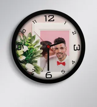 

Sweetheart Custom Photo Wooden Wall Clock-3