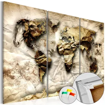 

Pictures of Cork-Empire of Science [Cork Map] - 120x80 cm