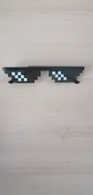 Trick Toy Sunglasses Pixel Thug Deal Black with Women Mosaic Funny New