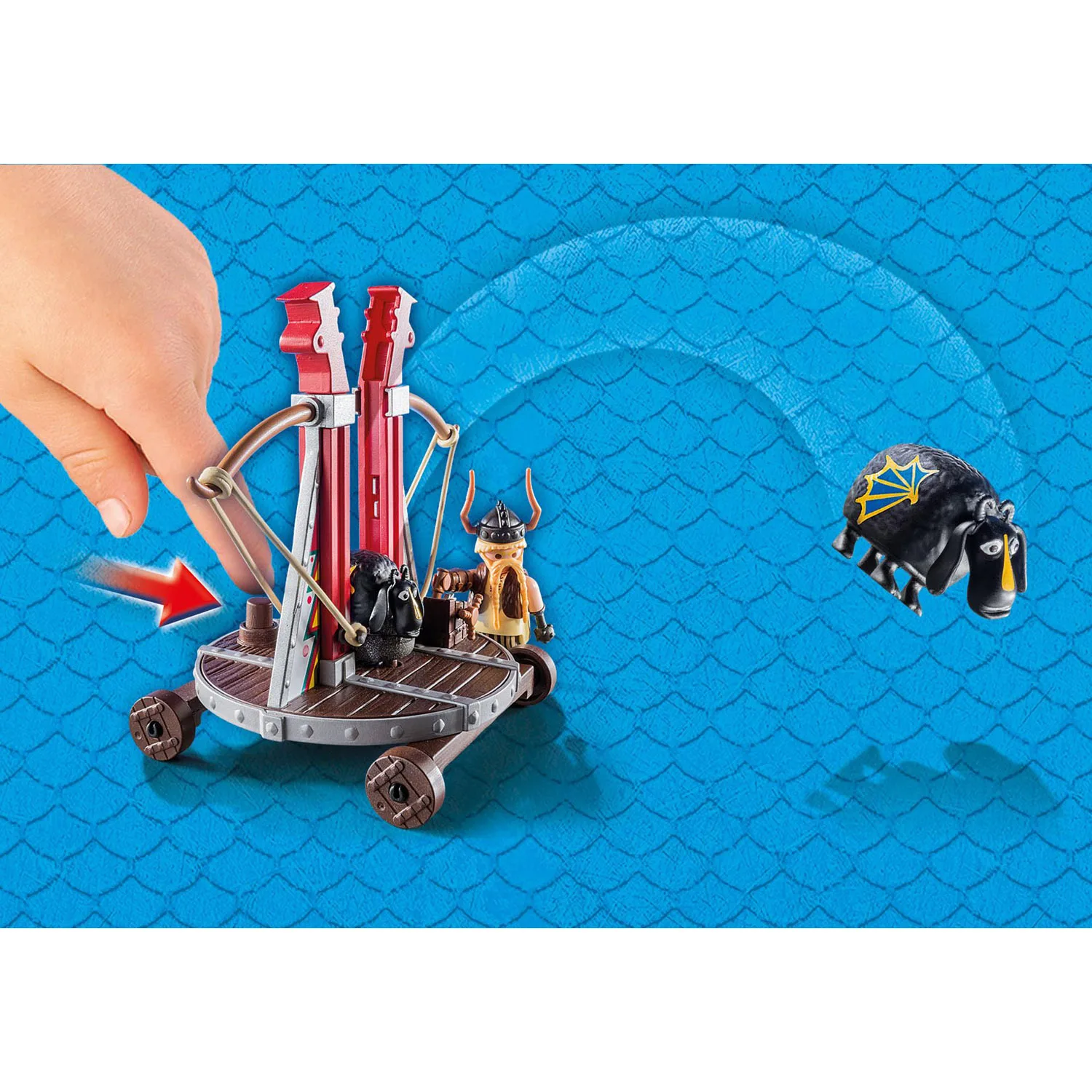 Конструктор Playmobil Драконы: Плевака и Вепр|Соединяющиеся блоки| |