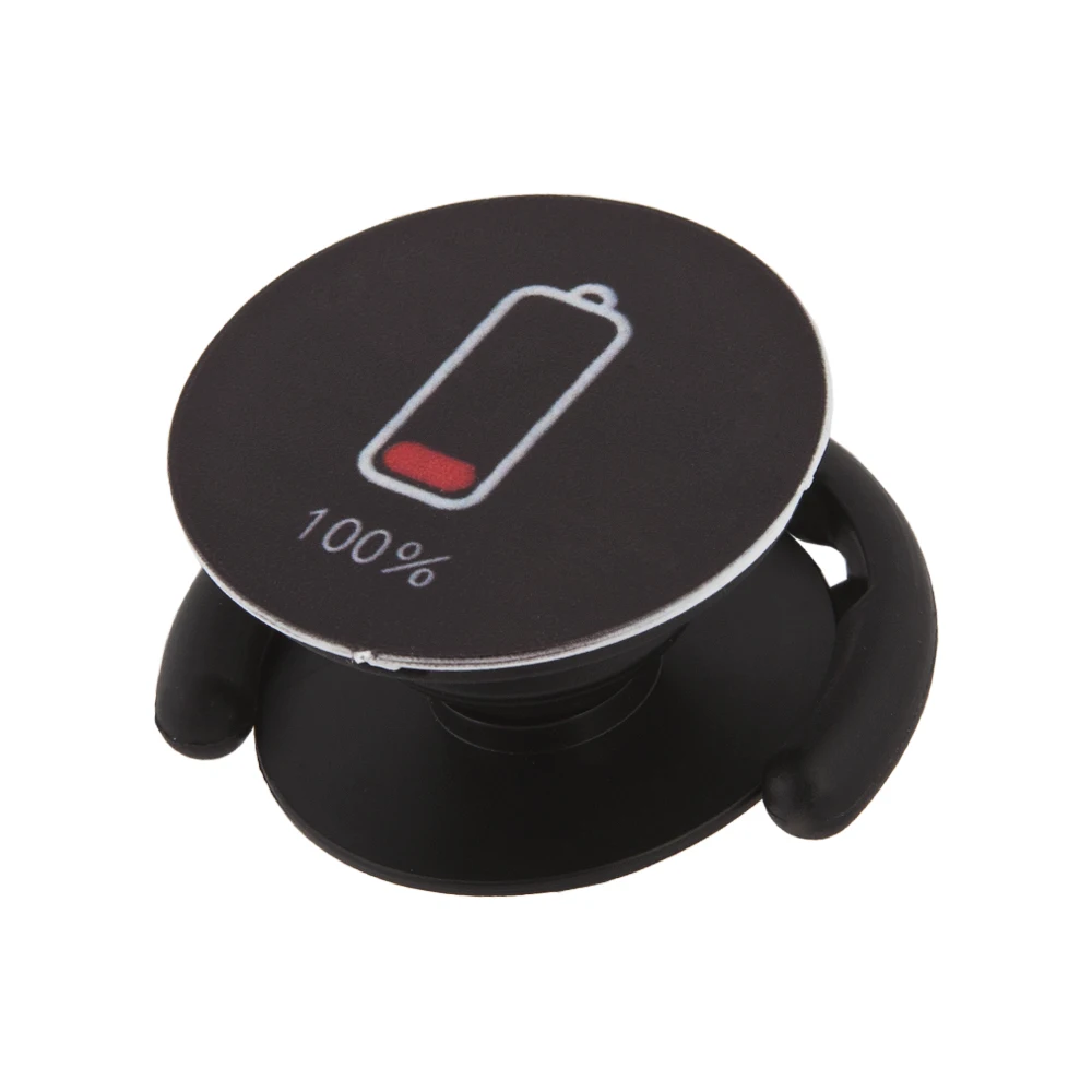 Держатель в автомобиль &ampquotPop Socket&ampquot наклейка Z1367 (аккумулятор) черный |