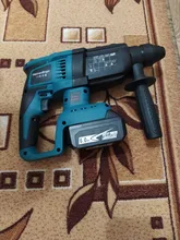 Hammer-Drill Electric-Hammer Cordless Battery--Case Rechargeable Rotary 18V Without