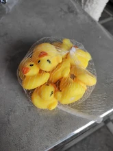 10 unids/lote lindo bebé niños juguete de goma patos de baño Baño habitación diversión con agua juego recién nacido niños niñas juguetes para los niños