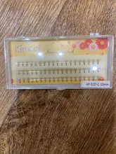 Kimcci-extensiones de pestañas individuales, 2D/3D/4D/5D/6D, profesional, suave, Natural, negro, maquillaje de pestañas postizas