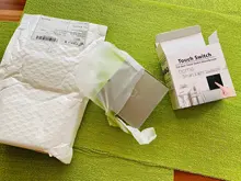 Glass-Panel Controler Remote-Switch Wall-Light Home Automation 1-2-3-Gang Standard 1-Way