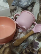 Tazón de alimentación de bebé de silicona, cuchara, vajilla para niños, a prueba de derrames, platos de autoalimentación para niños, accesorios para bebés