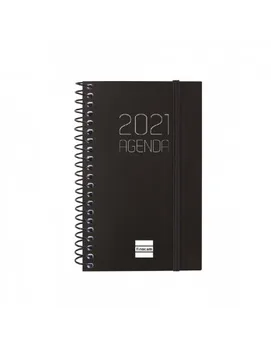 

Annual spiral AGENDA OPAQUE E3 SV 2021 black +