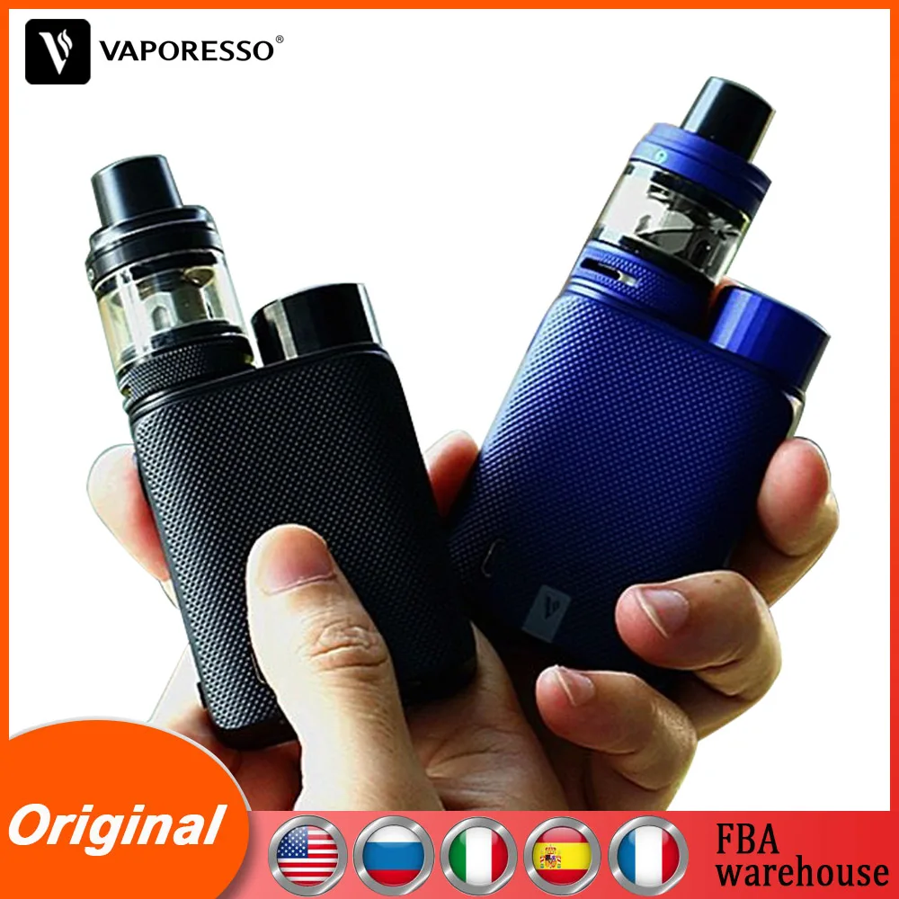 

New Vaporesso Original Vape SWAG 2 Kit with Box Mod 3.5ml NRG PE Tank GT Meshed Coil Atomizer Core Vapour Electronic Cigarette