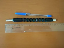 Broca de destornillador eléctrico multifuncional, manguera flexible Universal de serpiente, conexión de eje cardán, extensión blandas, varilla de enlace