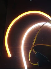 DRL Light-Angel-Eyes Led-Strip Running-Lights Daytime Car Flexible Led Flowing 2PCS 30cm