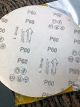 Polishing-Machine Sandpaper Self-Adhesive-Disc-Sand Grinding Round-Back Red Velvet 9inch