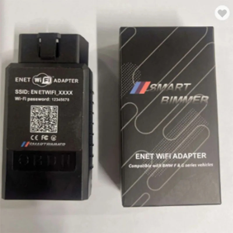 CarPlay E-SYS ICOM Enet Adapter Wifi OBD2 Coding Programming Tool OBD External Equipment For B-M-W F G I Series